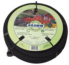 Brass ends i will use with my regular garden hose but a plastic fitting will do just fine with a soaker hose. 17020 Colorstorm Premium 25 Foot Soaker Garden Hose Black Soaker Hose By Dramm Walmart Com Walmart Com