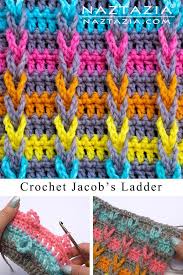 Crochet jacob's ladder | crochet stitches patterns. Crochet Jacob S Ladder Crochet Crochet Stitches Patterns Crochet Instructions
