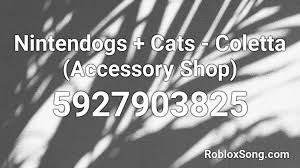 The domesticated ones have even found a home in neighborhoods while others continue to thrive in the wild. Nintendogs Cats Coletta Accessory Shop Roblox Id Roblox Music Codes