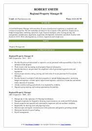 It should highlight all his skills and qualifications related to this a regional property manager resume introduces you to the employer. Regional Property Manager Resume Samples Qwikresume