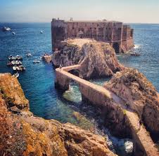The Fort Of Sao Joao Baptista Das Berlengas Portugal The Fort Is Located In The Waters Off The Southeastern Coast Of Berlenga Grande On A Small Islet Connec