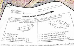 Surface area refers to the sum of the areas of all the solid figure's faces. Solved Pd Unit Surface Area Homework 2 Nome Date Circle Chegg Com