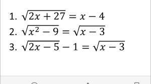 Untuk bisa menjawab soal persamaan rasional kemampuan yang mesti kita miliki adalah perkalian silang dan pindah ruas bilangan. Persamaan Irasional Kelas 10 Youtube