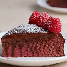 Chocolate Raspberry Zebra Cake Recipe By Tasty Recipe Zebra Cake Chocolate Raspberry Cake Recipes