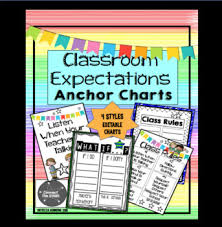 classroom management anchor charts worksheets teaching