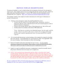 ucsf descriptive study protocol template