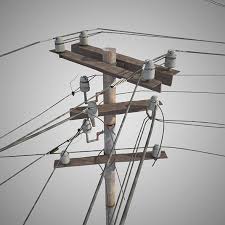 Towercables City Model 3d Model Structures