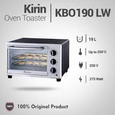 Konka oven listrik low watt electric open pemanggang kue 12l 800 watt: Kirin Oven Listrik Kapasitas 19 Liter Kbo 190w Daya Rendah 3 Rak Jakarta Alat Pembuat Roti Dan Kue Shopee Indonesia