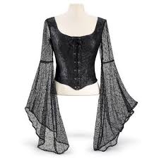 Long Transparent Sleeved Woman Top Kiyafet Elbise Giyim