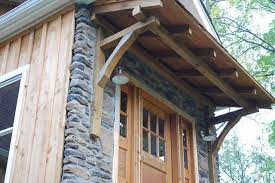 Timber Frame Porch Timber Frame Porch Door Awnings Door Overhang