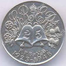 Although elizabeth ii is the queen of each country separately, all are independent countries. 1948 King George Vi Queen Elizabeth 25th Wedding Anniversary Badge