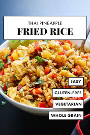 Thai Pineapple Fried Rice Recipe Cookie And Kate Recipe Pineapple Fried Rice Pineapple Fried Rice Recipe Fried Rice