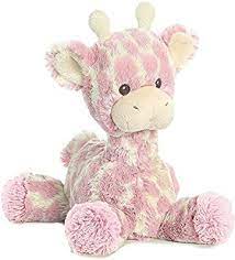 Amazon Com Ebba Loppy Giraffe Plush Pink Plush Toys Games Pink Stuffed Animals Giraffe Stuffed Animal Giraffe Plush