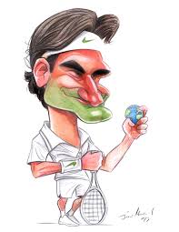 Raccolte di sarah • ultimo aggiornamento: Roger Federer Roger Federer Tennis Caricature Caricature Di Celebrita Disegni