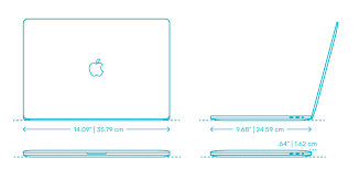 68 centimeters = 26.7716535 inches Apple Macbook Pro 16 5th Gen Dimensions Drawings Dimensions Com