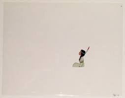 Animation Collection Original Production Cel Setup Of Mr Smee Tiger Lily And Water Effect Cels From Peter P Tiger Lily Tiger Lily Peter Pan Lilies Drawing