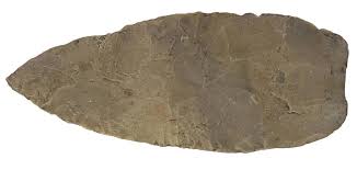 5" San Gabriel Knife. Rogers Coa. Gillespie Co, Tx. Tan Chert With Gray  Undertones.