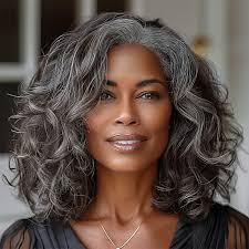 Ebony gray wigs online