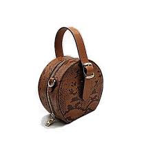 Still today, louis vuitton's spirit of adventure is expressed through its unique heritage, values and rigorous spirit of innovation and ingenuity, the boldness of its. China New Designer Round Handbag Women Leather Snake Pattern Shoulder Bag China Snake Leather Handbag And Circle Tote Shoulder Bag Price