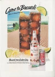 Some bartenders make this drink using one jigger of vodka, which is 1.5 ounces. 1989 Advertisement Diet Coke And Bacardi Rum Cocktails Can Etsy Bacardi Bacardi Rum Diet Coke