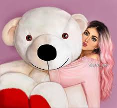 Cute Girly And Teddy Image 6258429 On Favim Com