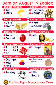 Maybe you would like to learn more about one of these? August 19 Zodiac Full Horoscope Birthday Personality Zsh