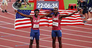 Noah lyles is an american professional track and field athlete specializing in the sprints. 7h0 Y3th3hd6im