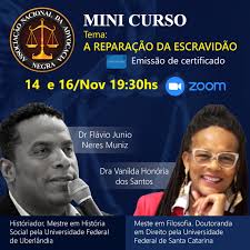 MINI CURSO: A REPARAÇÃO DA ESCRAVIDÃO