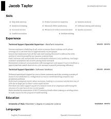 Technical Support Specialist Resume Samples All Experience Levels Resume Com Resume Com