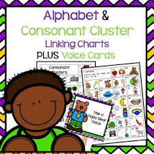 Alphabet And Consonant Cluster Linking Charts Fountas And Pinnell