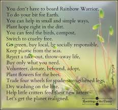 Plant Hope Earth Poems Nature Quotes Save Mother Earth