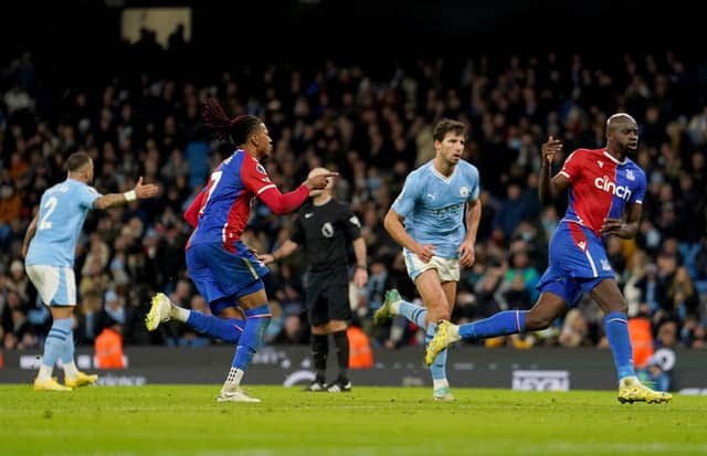 Man City pay penalty as Michael Olise secures dramatic draw for Crystal  Palace