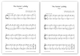 Cuthbert Harris The Fairies Lullaby Leichtes Vierhandiges Klavierstuck Mit Kostenlosen Noten Zum Downloaden Der Zauberklavier Blog