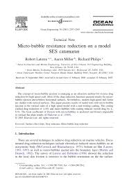 PDF) Latorre, R. Miller, A , Philips R., “Microbubble Drag Reduction