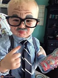 Just 20 Photos Of Kids Dressed As Old People Cause It S Ridiculously Cute Old Halloween Costumes Boy Halloween Costumes Baby Halloween Costumes