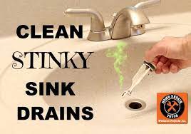 If you have a foul smell coming from your bathroom sink, there may be a number of possible reasons for it. How To Clean A Stinky Sink Drain Home Repair Tutor