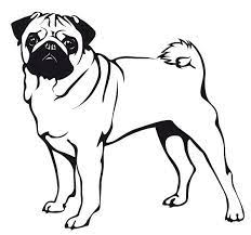 Pug dog pet cute face. Ideen Mit Herz Laser Schablonen Google Search Dog Silhouette Dog Stencil Dog Coloring Page
