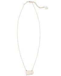 Isla Necklace In White Kyocera Opal Kendra Scott Jewelry Kyocera Opal Necklace Kendra Scott Jewelry