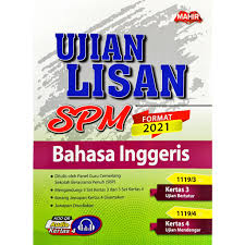 Buku Latihan Ujian Lisan Listening Test Spm Format 2021 Kssm Edisi 2022 Bahasa Melayu Bahasa Inggeris Shopee Malaysia