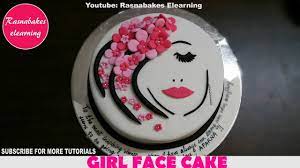 Birthday Cakes For Women Teenage Girls Ladies Beautiful Face Pink Flowers Design Id Simple Cake Designs Birthday Cake For Women Simple Birthday Cakes For Women
