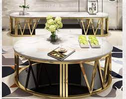 Maybe you would like to learn more about one of these? China W Base Coffee Tv Stand Table Set Classy Stainless Steel Smooth Round White Marble Coffee Table China Glass Table Cake Table