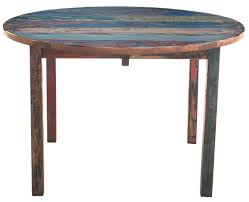 Round Dining Table Made From Recycled Teak Wood Boats 48 Inch Dining Table Round Dining Table Teak Wood