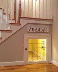 11 Stunning And Cute Dog House Under Stairs Page 11 Of 11 Diy Dog Kennel Dog Kennel Dog House Diy