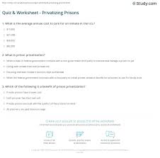 Which famous literary character was imprisoned at the chateau d?if? Quiz Worksheet Privatizing Prisons Study Com