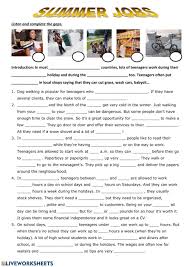Jobs And Occupations Interactive And Downloadable Worksheet You Can Do The Exercises Onlin English As A Second Language Summer Jobs English Teaching Materials