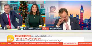 Matt hancock gets emotional on good morning britain after a grilling from piers morgan.get spitting kanye west, keir starmer, kim kardashian, lewis hamilton, mark zuckerberg, matt hancock. Video Matt Hancock Pretending To Cry In Covid Vaccine Interview With Piers Morgan
