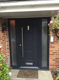 Entry doors make the first impression. Modern Doors With Side Panels Novocom Top