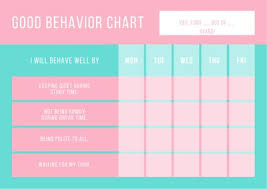 Colorful Crayons Preschoolers Behavior Reward Chart