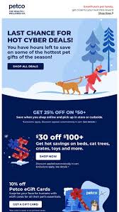 Maybe you would like to learn more about one of these? 3 2 1 Last Chance For Cyber Week Deals Petco Email Archive