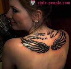 Apasă pe tatuaj aripi de înger desene de colorat pentru a vedea versiuni printabile sau coloreazăl online (compatibil cu tablete ipad şi android). Tatuaj Aripi Pe Partea Din Spate Durabil Ward
